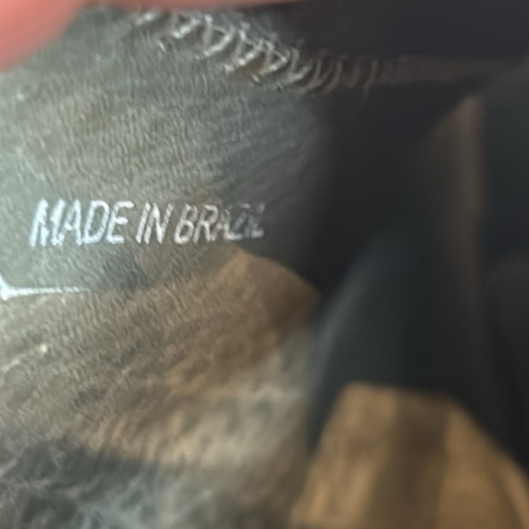 FINSK Platform Gold Faux Snakeskin Open Toe Stiletto Heels size Made in Italy - Picture 15 of 17